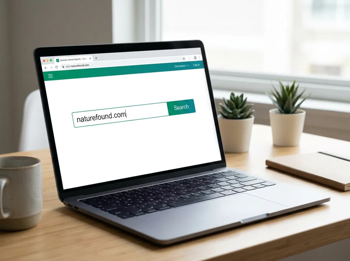 Custom domain name included with free AI website builder