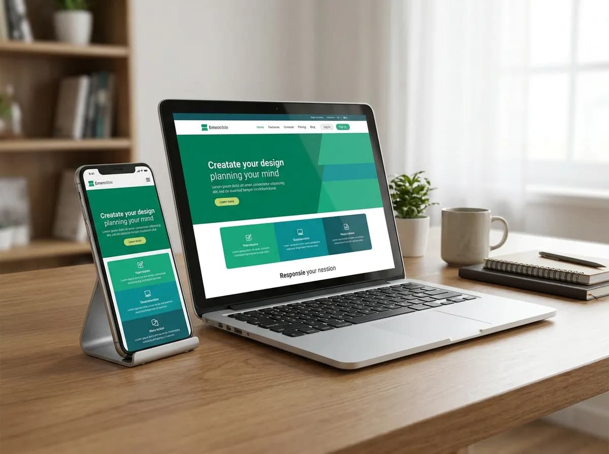 Mobile optimized websites from free AI website builder