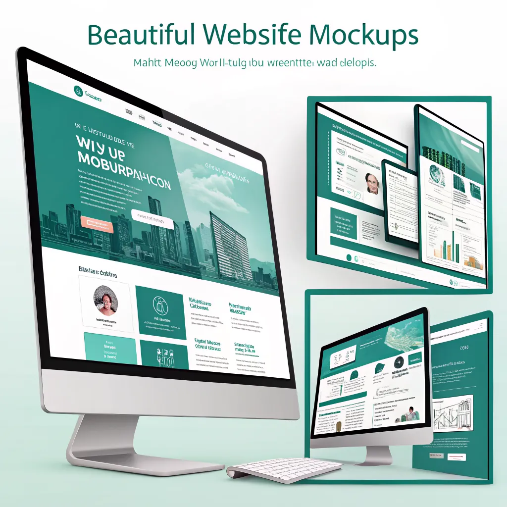 Professional website templates from free AI website builder