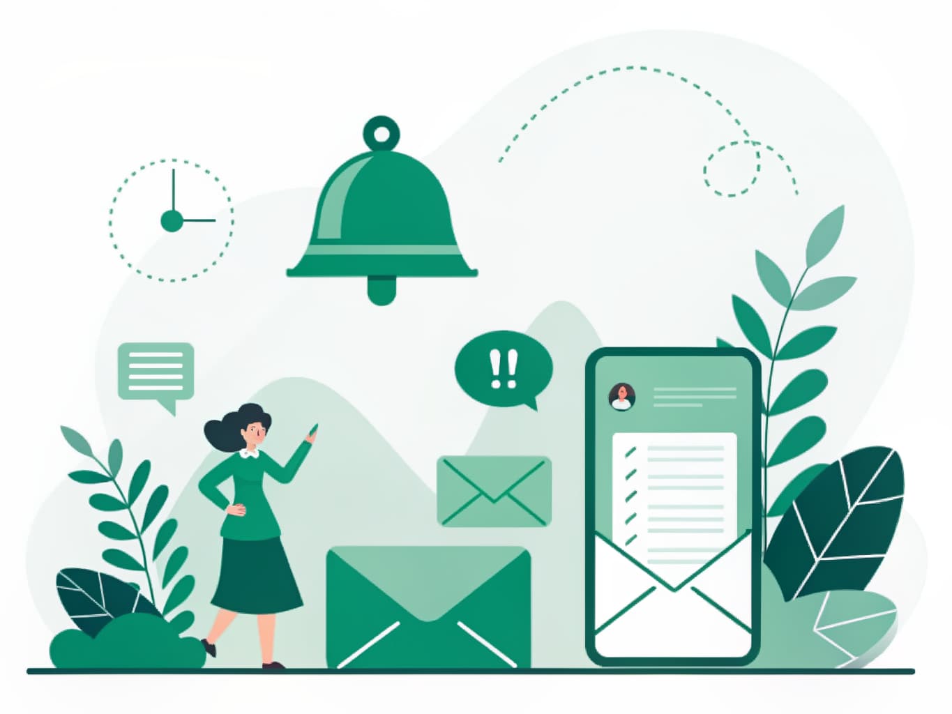 Email notification alert when a new lead fills in a digital card form