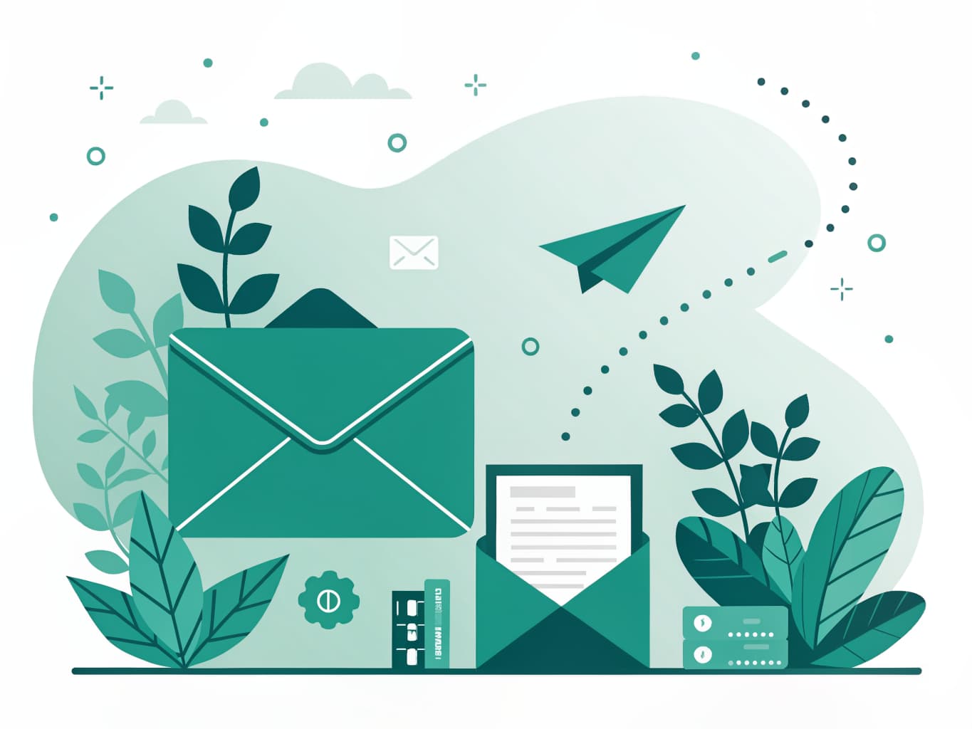 Sending emails to contacts from your own mail account with sent history