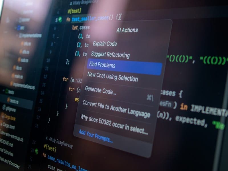 AI-powered website redesign in progress